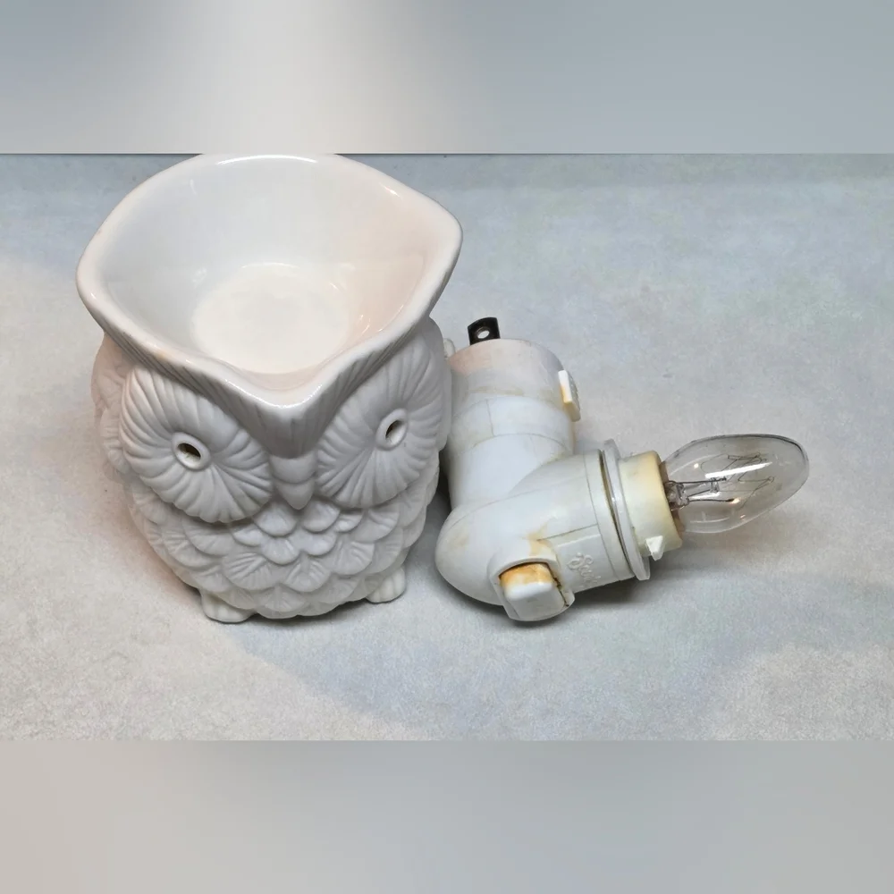 Scentsy Whoot Owl Mini Wall Plug In Wax Warmer